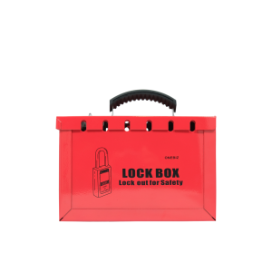 ONEBIZ Lockout Kit Portable Steel Safety Lockout Kit OB 14-BDX01 LOCKOUT STATION