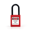 ONEBIZ Compact Safety Electrical Padlock Red OB 14-BDG11UDKD1K Thermoplastic Safety Padlock