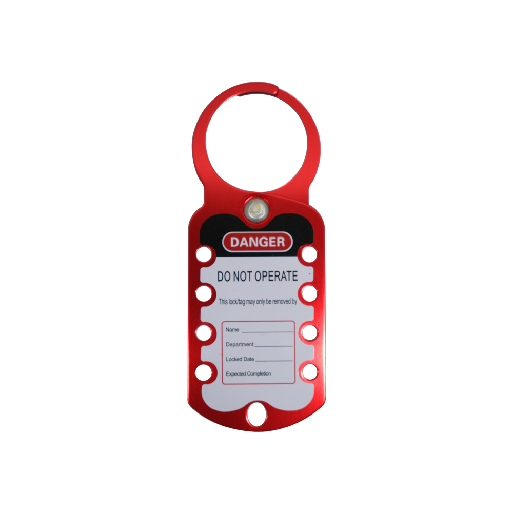 ONEBIZ Nine-hole Aluminum HASP OB 14-BDK52 Aluminum lockout hasp