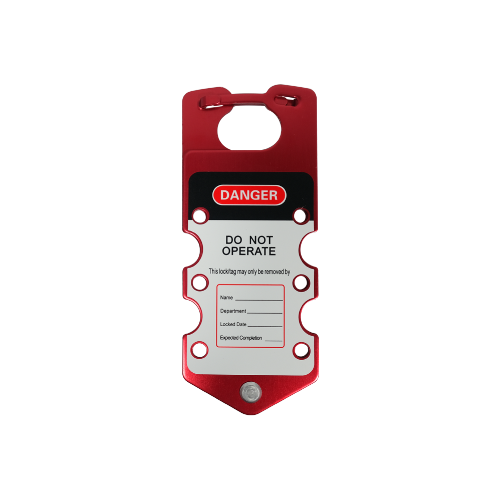 ONEBIZ Six-hole Aluminum HASP OB 14-BDK53 Aluminum lockout hasp