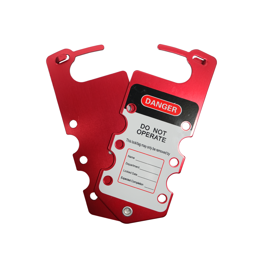 ONEBIZ Six-hole Aluminum HASP OB 14-BDK53 Aluminum lockout hasp