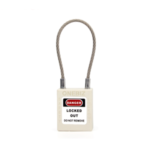 ONEBIZ Stainless Steel Shackle Safety Padlock OB 14-BDG46 CABLE SAFETY PADLOCK
