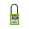 ONEBIZ Compact Safety Padlock Green OB 14-BDG04UDKD1K Thermoplastic Safety Padlock