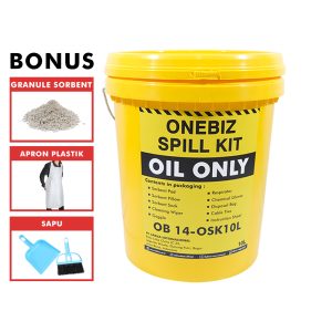 ONEBIZ SPILL KIT OB 14-OSK10L OIL SPILL KIT 10 Liter