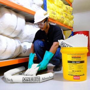 ONEBIZ SPILL KIT OB 14-OSK10L OIL SPILL KIT 10 Liter