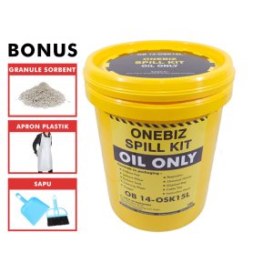 ONEBIZ SPILL KIT OB 14-OSK15L OIL SPILL KIT 15 Liter