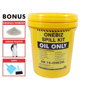 ONEBIZ SPILL KIT OB 14-OSK20L OIL SPILL KIT 20 Liter / 5 Gallon