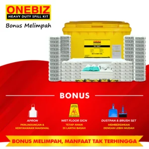 ONEBIZ OIL SPILL KIT 1100 Liter SPILL KIT OB 14-OSK1100L / 290 Gallon