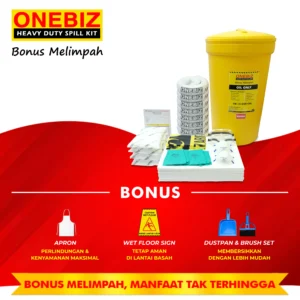 ONEBIZ SPILL KIT OB 14-OSK120L OIL SPILL KIT 120 Liter / 32 Gallon