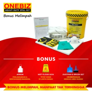 ONEBIZ SPILL KIT OB 14-OSK20L OIL SPILL KIT 20 Liter / 5 Gallon