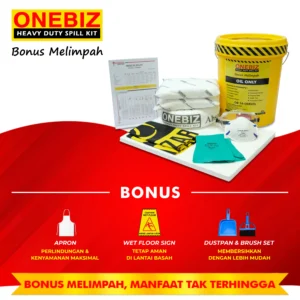 ONEBIZ OIL SPILL KIT 25 Liter SPILL KIT OB 14-OSK25L / 7 Gallon