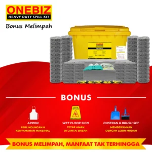 ONEBIZ UNIVERSAL SPILL KIT 1100 Liter SPILL KIT OB 14-USK1100L / 290 Gallon