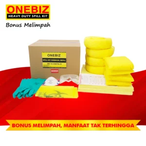 ONEBIZ SPILL KIT OB 14-CSK75L-R CHEMICAL SPILL KIT 75 Liter (20 Gallon) Refill