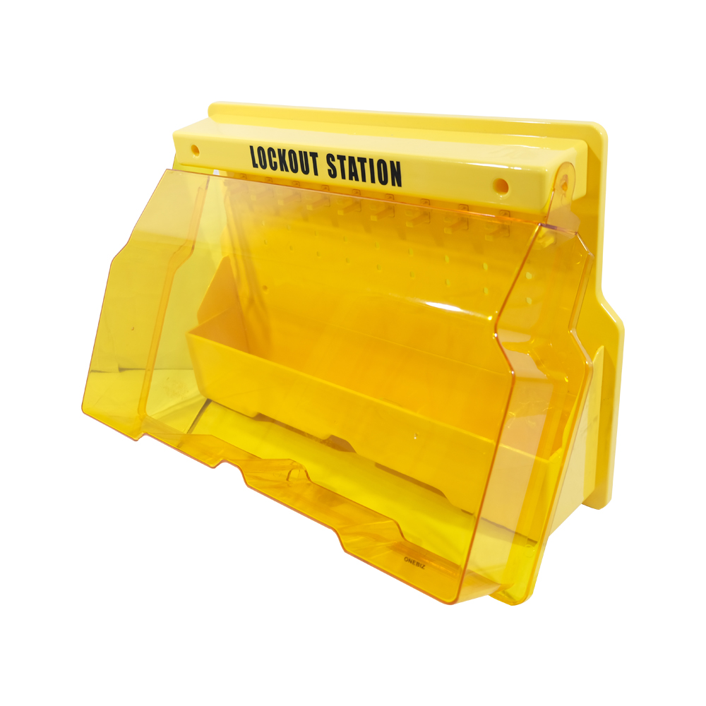 ONEBIZ Padlock Stations 8 Padlocks OB 14-BDB103 COMBINED LOCKOUT STATION