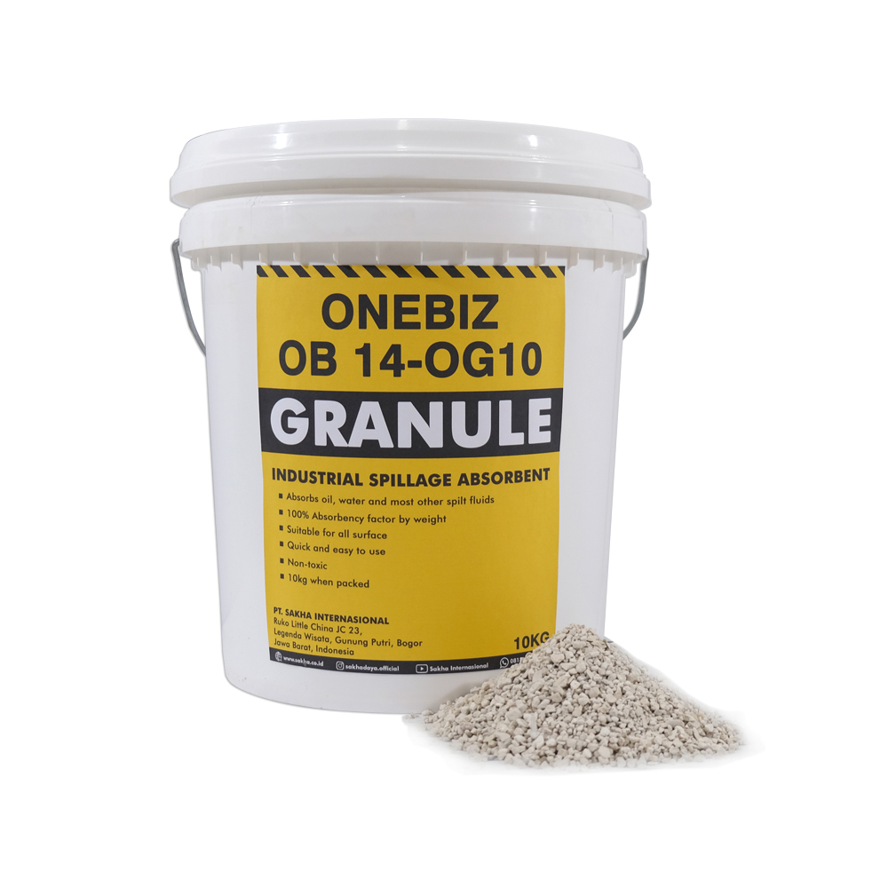Distributor ONEBIZ Granule OB 14-OG10 Granule Industrial Spillage Absorbent 10 kg, Jual ONEBIZ Granule OB 14-OG10 Granule Industrial Spillage Absorbent 10 kg, Agen ONEBIZ Granule OB 14-OG10, Supplier ONEBIZ Granule OB 14-OG10