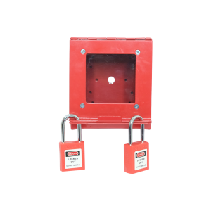 ONEBIZ Heavy Duty LOTO Box Single Device OB 14-OB08-SD Loto Box Safety Device Heavy Duty +Padlock