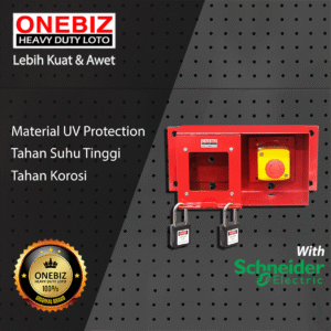 ONEBIZ Heavy Duty LOTO Box Horizontal OB 14-OB05-H