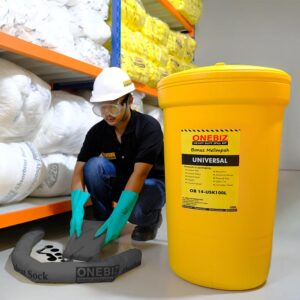 ONEBIZ UNIVERSAL SPILL KIT 100 Liter SPILL KIT OB 14-USK100L / 27 Gallon