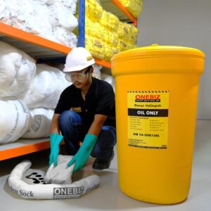ONEBIZ OIL SPILL KIT 150 Liter SPILL KIT OB 14-OSK150L / 40 Gallon