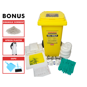 ONEBIZ OIL SPILL KIT 90 Liter SPILL KIT OB 14-OSK90L / 24 Gallon