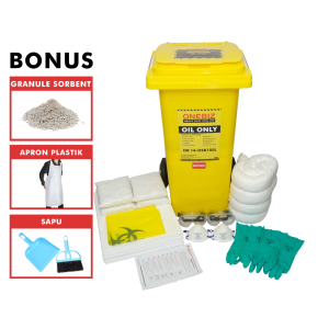 ONEBIZ OIL SPILL KIT 100 Liter SPILL KIT OB 14-OSK100L / 27 Gallon