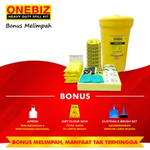 ONEBIZ SPILL KIT OB 14-CSK120L CHEMICAL SPILL KIT 120 Liter / 32 Gallon