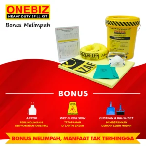 ONEBIZ SPILL KIT OB 14-CSK15L CHEMICAL SPILL KIT 15 Liter