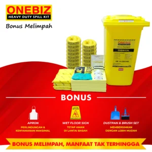 ONEBIZ SPILL KIT OB 14-CSK240L CHEMICAL SPILL KIT 240 Liter / 63 Gallon