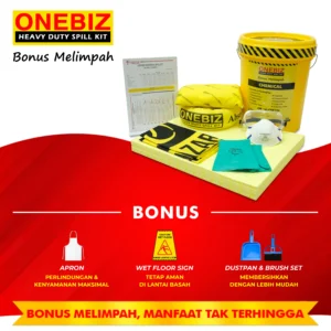 ONEBIZ CHEMICAL SPILL KIT 35 Liter SPILL KIT OB 14-CSK35L / 9 Gallon