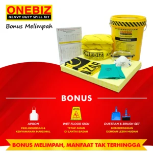 ONEBIZ CHEMICAL SPILL KIT 40 Liter SPILL KIT OB 14-CSK40L / 11 Gallon