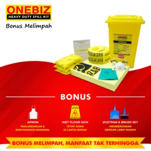 ONEBIZ CHEMICAL SPILL KIT 60 Liter SPILL KIT OB 14-CSK60L / 16 Gallon