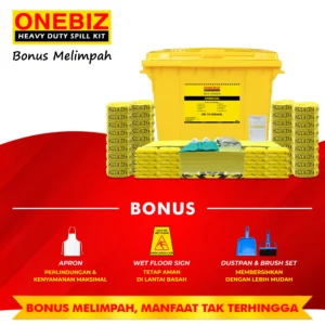 ONEBIZ CHEMICAL SPILL KIT 660 Liter SPILL KIT OB 14-CSK660L / 174 Gallon