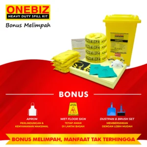 ONEBIZ SPILL KIT OB 14-CSK75L CHEMICAL SPILL KIT 75 Liter / 20 Gallon