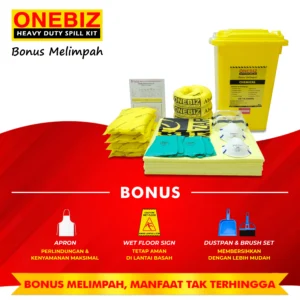 ONEBIZ CHEMICAL SPILL KIT 80 Liter SPILL KIT OB 14-CSK80L / 21 Gallon
