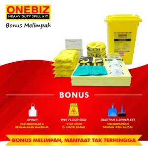 ONEBIZ CHEMICAL SPILL KIT 90 Liter SPILL KIT OB 14-CSK90L / 24 Gallon