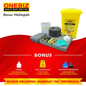 ONEBIZ UNIVERSAL SPILL KIT 50 Liter SPILL KIT OB 14-USK50L / 13 Gallon