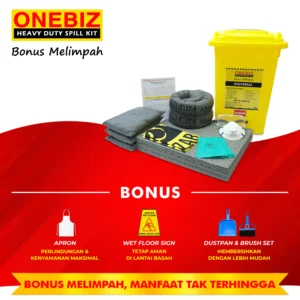 ONEBIZ UNIVERSAL SPILL KIT 60 Liter SPILL KIT OB 14-USK60L / 16 Gallon