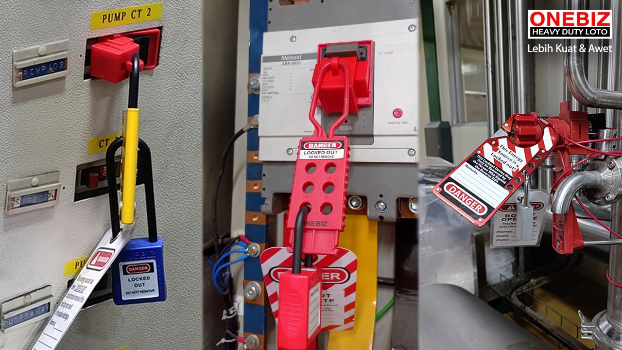 Jual LOTO Lockout Tagout