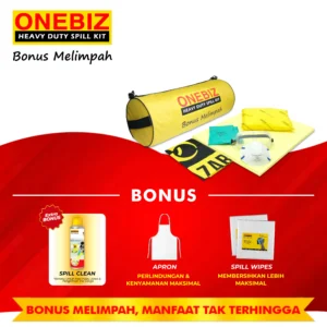 ONEBIZ Heavy Duty Spill Kit OB 14-PCSK10L Portable Chemical Spill Kit 10  Liter / 3 Gallon