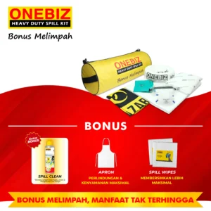 ONEBIZ Heavy Duty Spill Kit OB 14-POSK20L Portable Oil Spill Kit 20 Liter / 5 Gallon