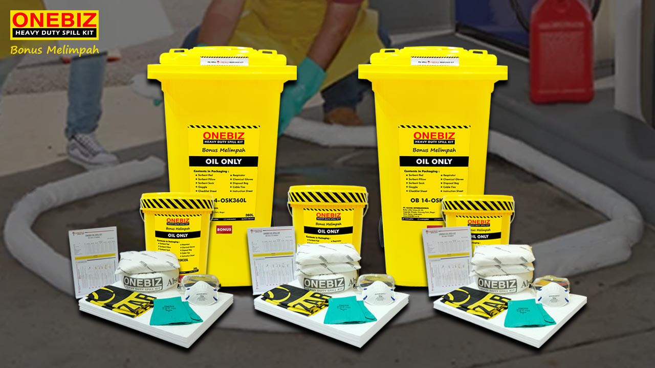 Spill Kit for Gas Cleanup