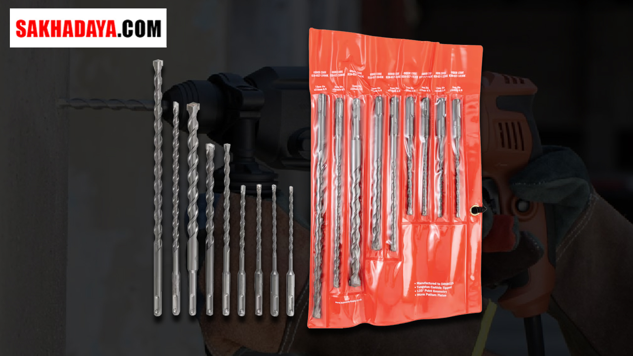 Distributor SDS-Plus Hammer Drill Bits: Jual SDS-Plus Hammer Drill Bits Berkualitas Tinggi untuk Kebutuhan Konstruksi Profesional