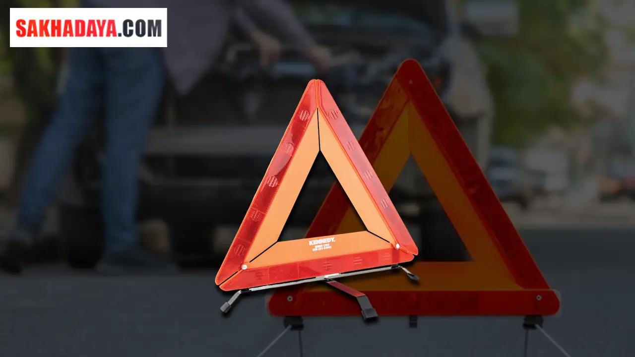 Distributor Warning Triangle: Jual Warning Triangle Segitiga Pengaman Jalan untuk Keselamatan Berkendara