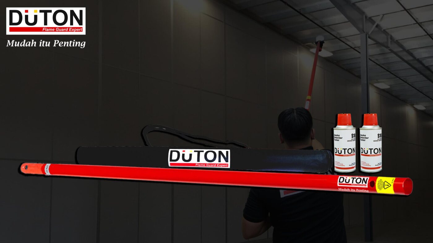 Alat Tes Alarm Pemadam Kebakaran