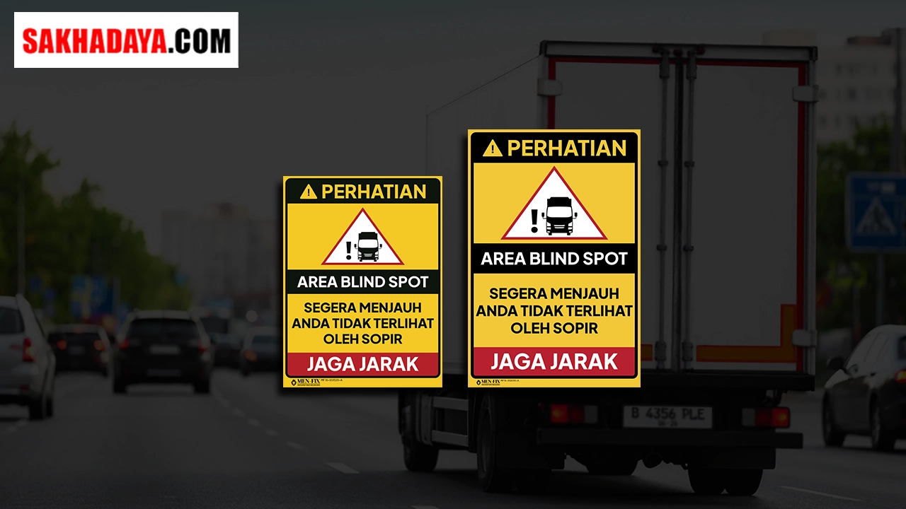 Stiker Area Blind Spot: Solusi Visual Penting untuk Mengurangi Risiko Kecelakaan di Area Kerja dan Warehouse