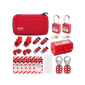 ONEBIZ Heavy Duty Loto Set OB 14-ELEC-BDZ05-0005 Breaker Lockout Tagout Electrical Loto Kit
